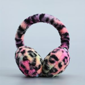 1-3pcs Fashion Leopard Print Plush Earmuffs Thick Coldproof Faux Fur Earmuffs Soft Thick Earmuffs Suitable for Women's Daily Use Winter Outdoor